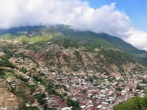 روستای زیارت و آبشارش