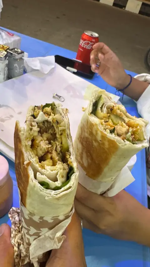 شاورما مهدر